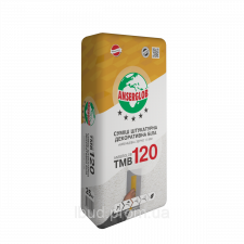 ANSERGLOB TMB120 суміш штукатурна (баранчик) біла 25кг