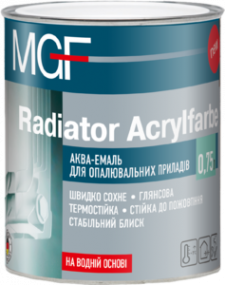 MGF Radiator Akrylfarbe аква-емаль для опалювальних приладів 2,5л