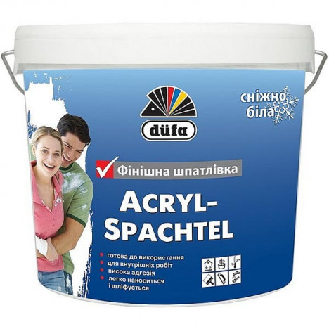 DÜFA шпаклевка ACRYL SPACHTEL 8кг