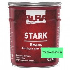 Емаль алкідна  AURA Stark  (світло-зеленний) 0,9кг