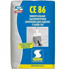 SEMIN CE-86 шпаклевка сверхпрочная 5кг