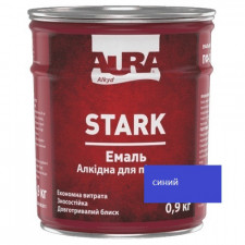 Емаль алкідна AURA Stark (синя) 0,9кг