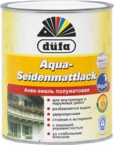 DÜFA Aqua-Seidenmattlack аква-эмаль полуматовая 750мл