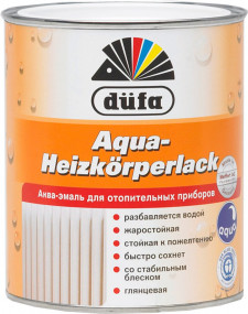 DÜFA Aqua-Heizkörperlack аква-емаль для опалювальних приладів 2,5л