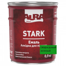 Емаль алкідна  AURA Stark   (зел.смарагдовий) 0,9кг